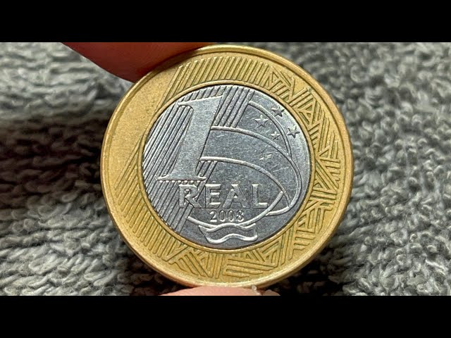 2008 Brazil 1 Real Coin  Values, Information, Mintage, History, and More -  YouTube