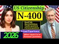 Actual Interview of U.S. citizenship, N-400 Naturalization Interview, Small talk #n400