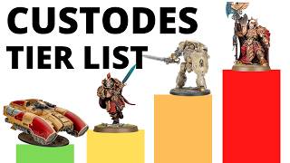 Codex Adeptus Custodes Unit Tier List in 11th Edition Warhammer 40K - Strongest + Weakest Datasheets