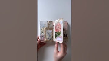 Finished junk journal flip through 🌟 #junkjournaljuly