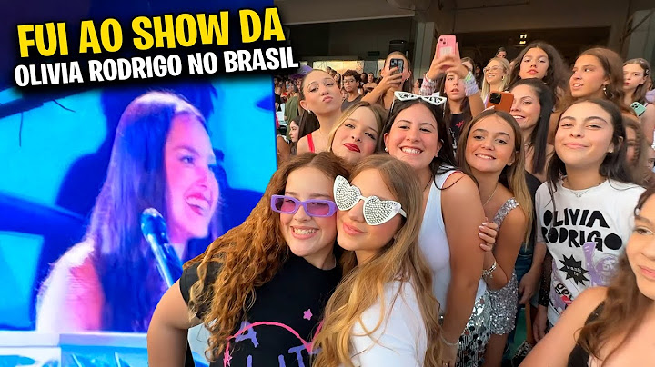 SECURITY HAD TO COME FOR ME AT OLÍVIA RODRIGO'S SHOW IN CURITIBA! 🇧🇷