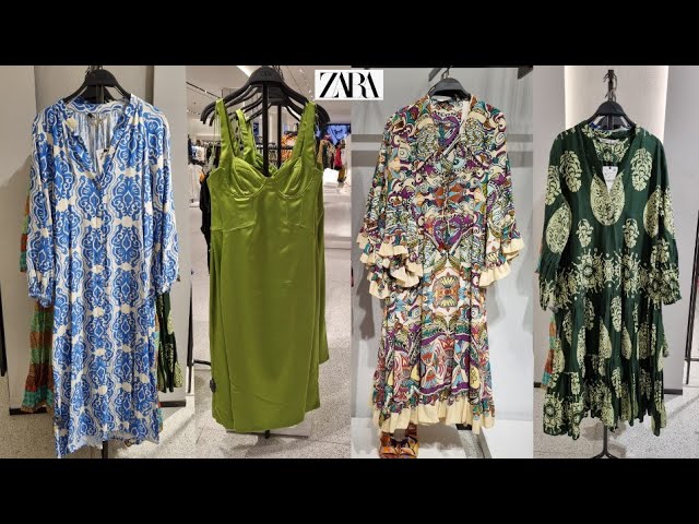 ZARA WOMEN'S DRESSES NEW COLLECTION / JULY 2022 