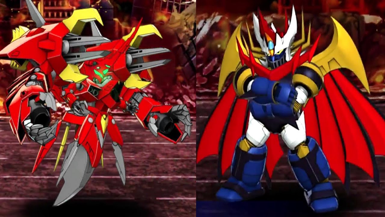 バ*ア様 Fastfoodvinyl アンドロ星戦士 SRW DD Mazin Emperor G VS Zezennen (Red Baran Schnile F