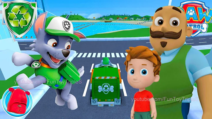 PAW Patrol - A Day in Adventure Bay #6 Rocky help ...