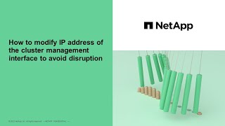 Celebrity How to modify IP address of the cluster management interface to avoid disruption Wealth