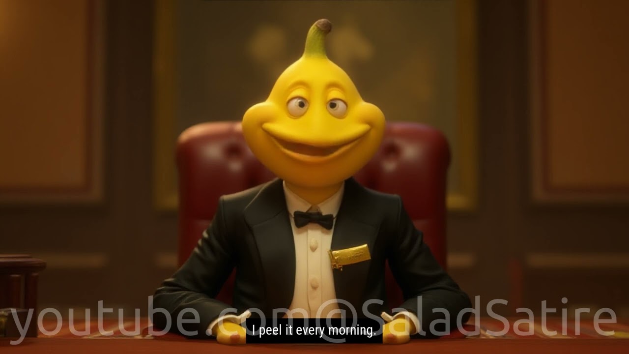 Bananacracy 1: When Bananas Run the Government 🍌 | Political Satire | Animated Comedy Humor Funny