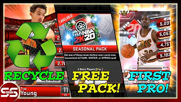 FREE PACK & RECYCLED Event Card!! 1st Icon PRO & KOTC Reaction Preview!! Seasonal Pack MYNBA2K20