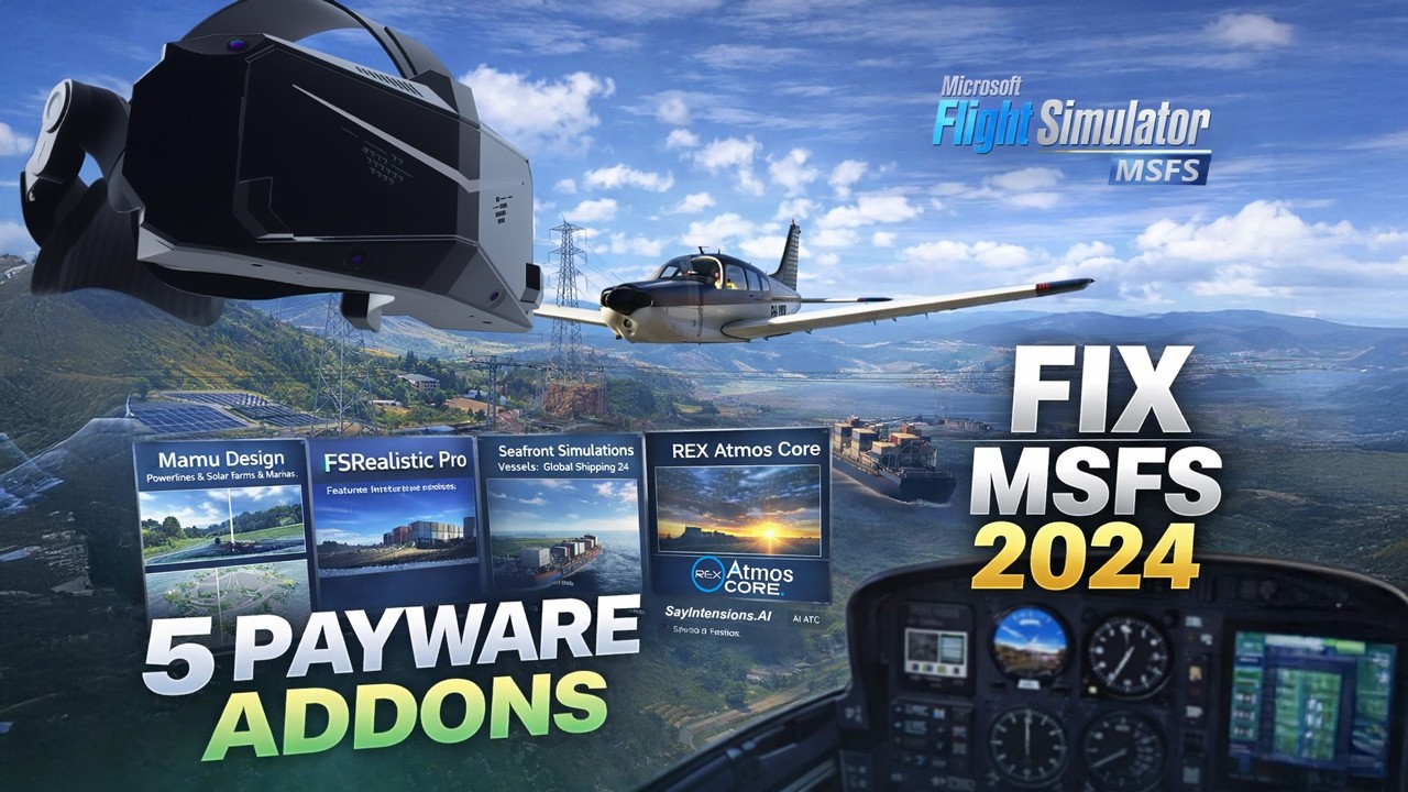 5 Realism Addons Worth Installing in MSFS 2024 (VR Tested)