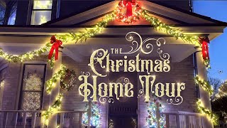 Christmas Home Tour! Christmas Decorating Ideas  Historic House Tour Vlog  Christmas Lights