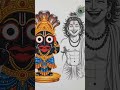 # Krishna# Jagannath#love #like #subscribe #ret my sketch in ?/100