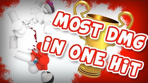 [BEATEN] Most Damage in One Hit - Rfifan (Toribash)