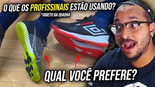 QUAL A CHUTEIRA DOS PROFISSIONAIS? 🔥 Todas do jogo Minas x Campo Mourão - LNF 2023