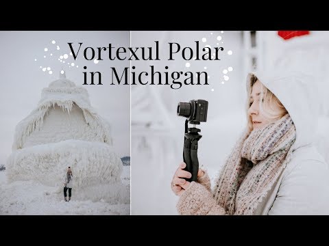 Viata in Michigan | Cum a fost in timpul vortexului polar