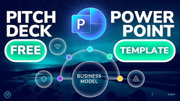 FREE PowerPoint Template Download ✅ Pitch Deck ✅ with Interactive Menu