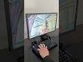 【Keychron Q1 HE 8K】キーボード打鍵音 ASMR【フォートナイト/Fortnite】#shorts