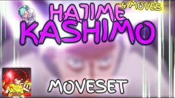 Hajime Kashimo [4 MOVES] Moveset || Jump Showdown [SKILL BUILDER] @Jimpee