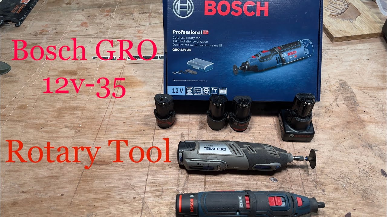 Bosch GRO 12v-35 Rotary tool 