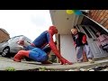 The Amazing SpiderDad - 5yr Old Son Battling Cancer Gets Surprise