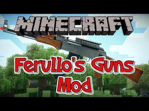 Скачать New Stefinus 3D Guns для Minecraft 1.7.10