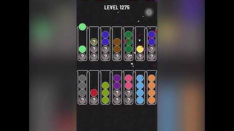 Ball Sort Puzzle - Level 1275