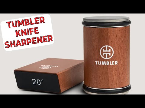 Tumbler Rolling Knife Sharpener Review: Unboxing and Demonstration