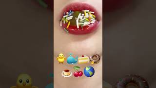 Nextmakan Sesuai Emoji  #Asmr #Mukbang #Eatingsound #Emojichallenge Асмр Еда По Смайлам Мукбан