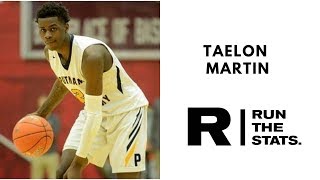 Taelon Martin Highlights from Championship Game | Run The Stats