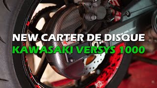 KAWASAKI VERSYS 1000 - Carter de disque vidéo