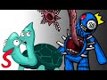Blue Monster VS TAMATAKI - BanBan 3 Animation