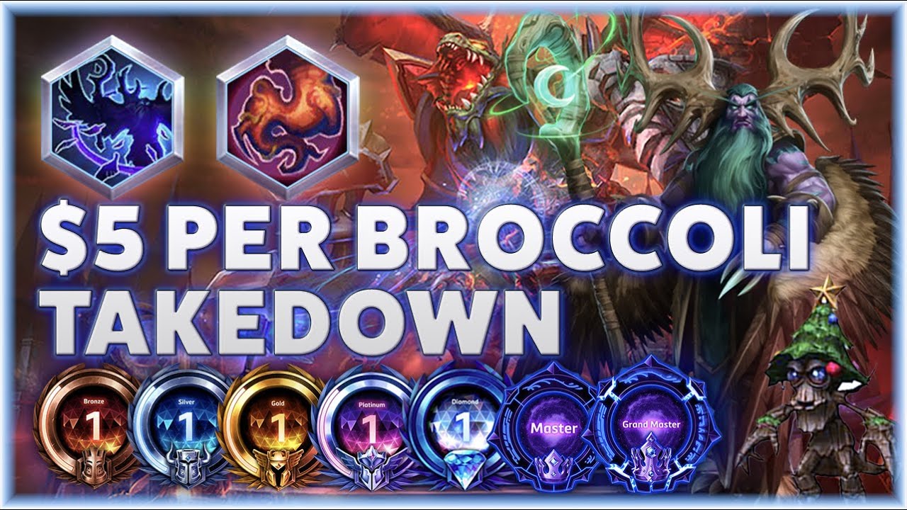 Malfurion Twilight Dream - DONO CHALLENGE: $5 PER BROCOLLI TAKEDOWN! - B2GM Season 1 2025