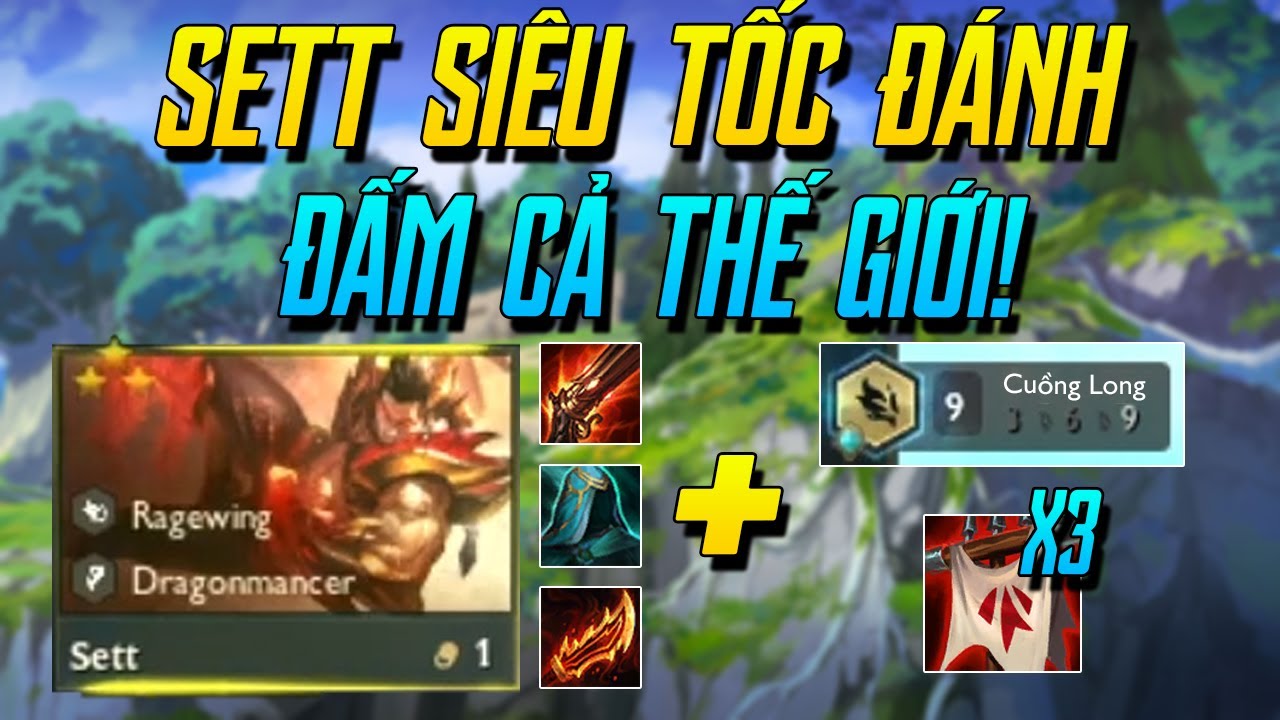 (ĐTCL) SETT 3 SAO 9 CUỒNG LONG CÙNG COMBO HEXTECH HOÀN HẢO ĐẤM HẾT CÁC THỂ LOẠI TƯỚNG 5,10 TIỀN!