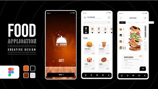 Food App Design |  UX/UI Design  |  On Figma  |  Creative & Modern Application Designs screenshot 2