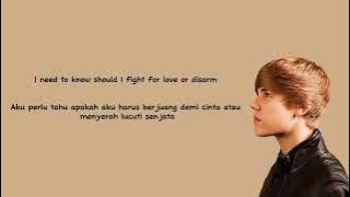 justin bieber - that should be me || lirik & terjemahan