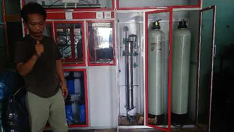 Drinking water depot ultra filtration system UF 4040 part 1