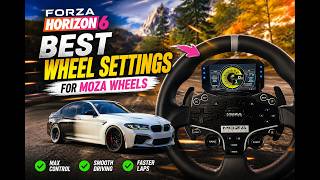 Best Moza Wheel Settings For Forza Horizon 6 | FFB FIX | Drift & Racing !