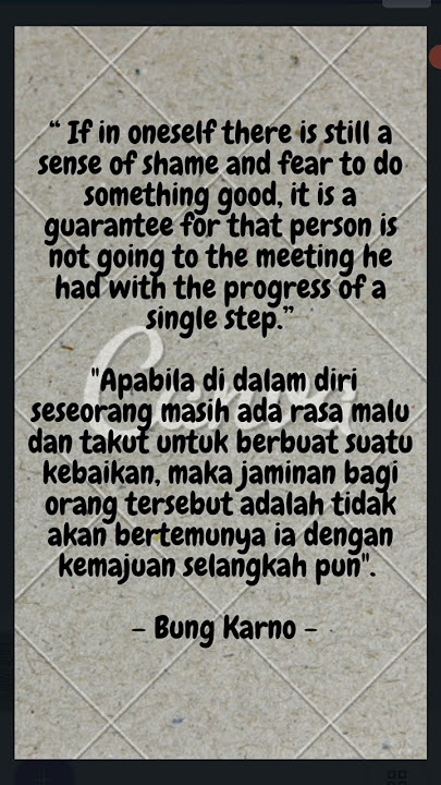 Quotes Bung Karno #shortvideo #status #story #viral #viralreels #viralvideo #fyp #status WhatsApp