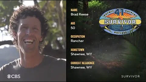 Meet Brad Reese | Survivor Season 41