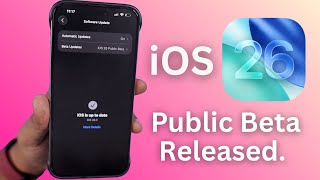 iOS 26 Public BETA 🔥 Should YOU Update?