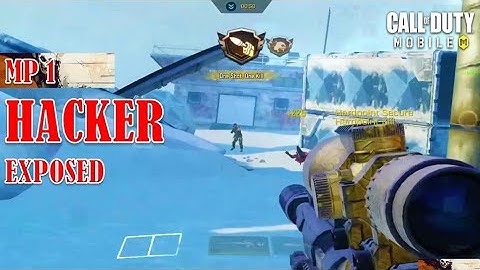 CODM HACKER EXPOSED - MP 1 - ONE SHOT ONE KILL