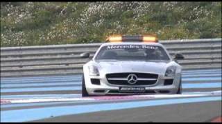 New Mercedes SLS AMG F1 Safety Car 2011 Driving