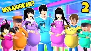 Yuta Hamil Mio Celine Hamil! Semua Hamil Melahirkan Gara2 Boba Milk Tea 2! Sakura School Simulator