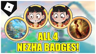 [EVENT] How to get ALL 4 OF THE BADGES in NEZHA OBBY! [ROBLOX]