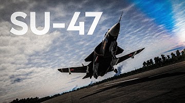 Su-47 BERKUT scrambles to defend base from NATO attack | DCS World | Digital Combat Simulator