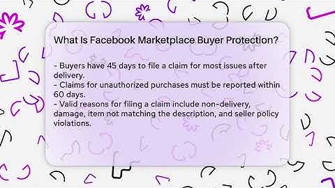 What Is Facebook Marketplace Buyer Protection? - Everyday-Networking