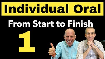 IB English: Individual Oral - From Start to Finish - Video 1 of 5
