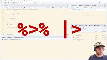 Using the Pipe Operator in R