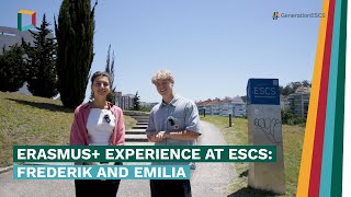 Erasmus Experience At Escs Frederik And Emilia