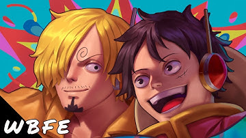 LUFFY & SANJI INSPIRED RAP SONG | "Awaken the Drums" | Errol Allen x JetStar [One Piece AMV]