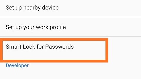 How to turn off | disabled | Remove Google smart lock 2020