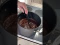 No Mess, No Stress! Just chocolatey Perfection! #syrup #homemadegoodness #cleankitchen #shorts